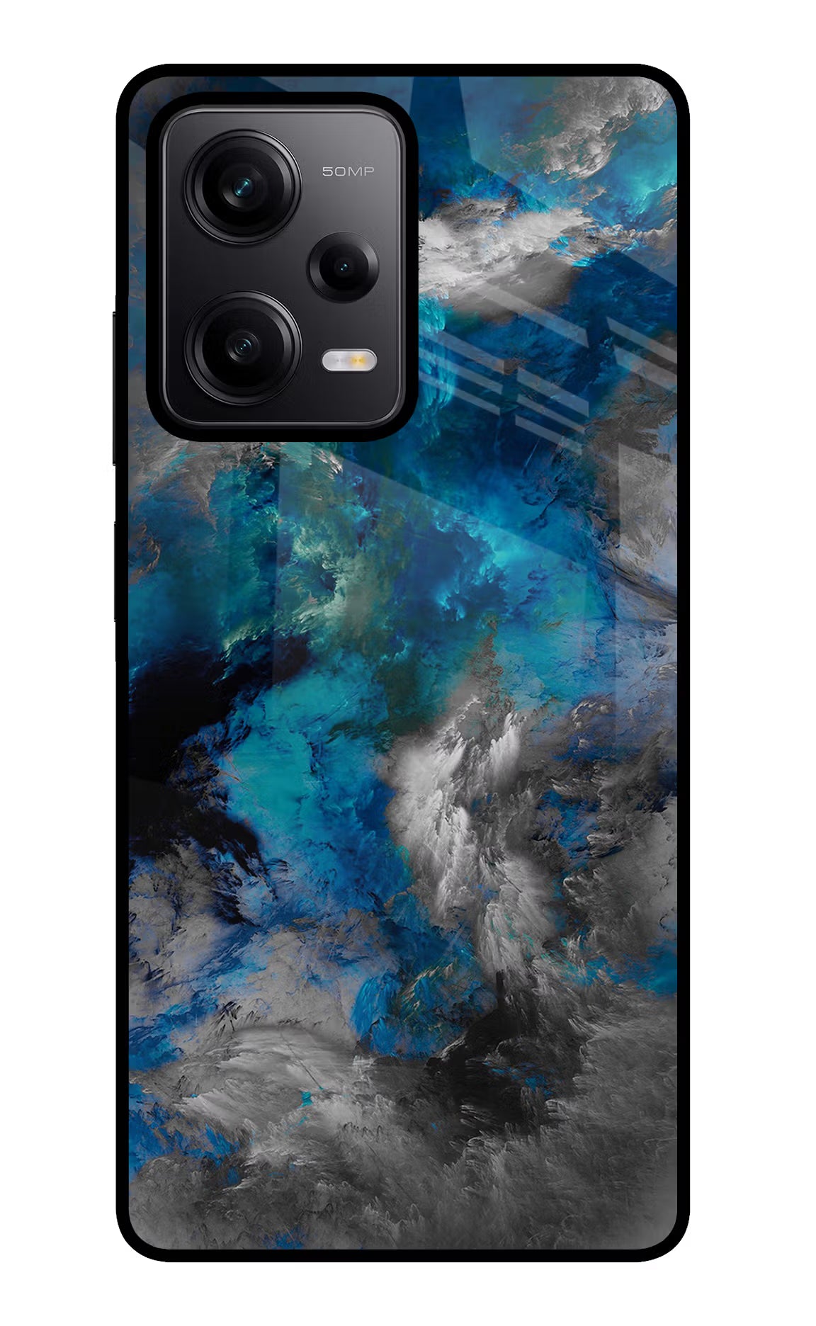 Artwork Poco X5 5G Glass Case Back Cover by Casekaro