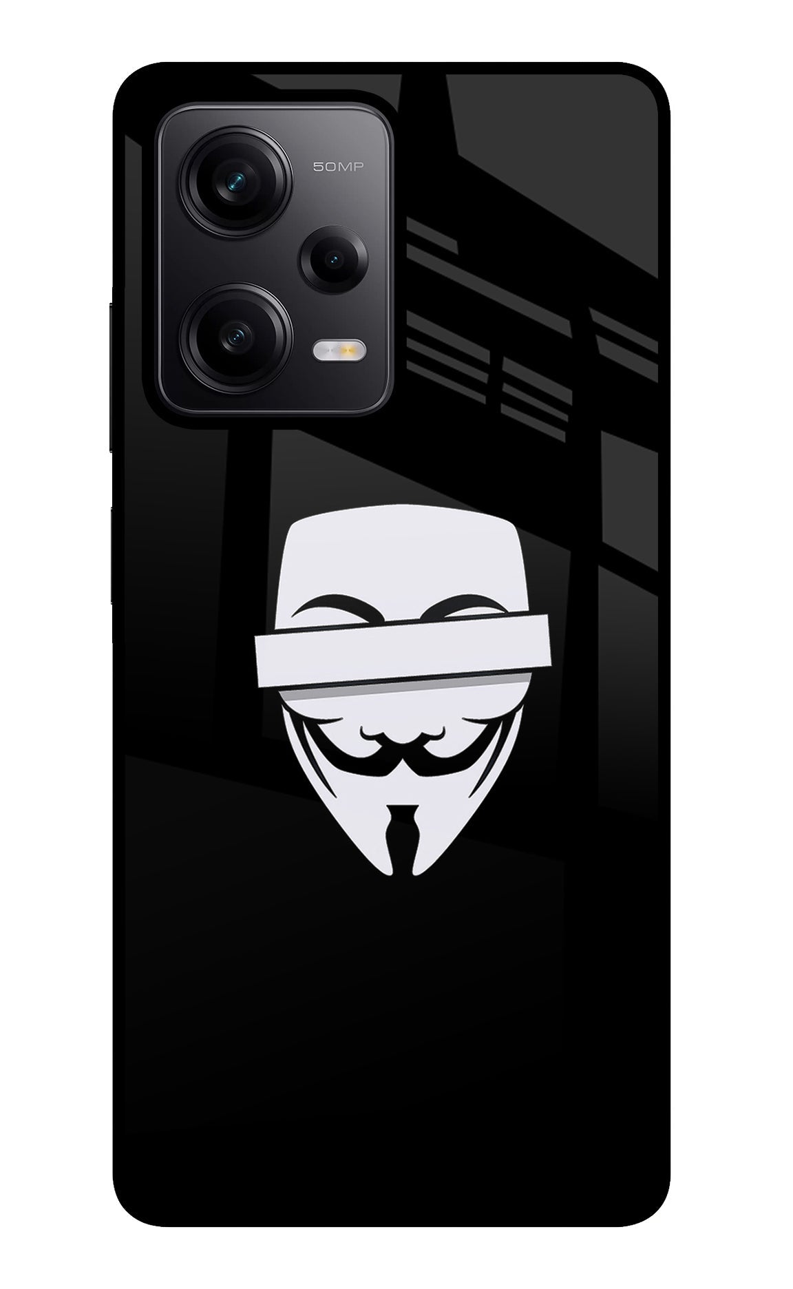 Anonymous Face Poco X5 5G Back Cover