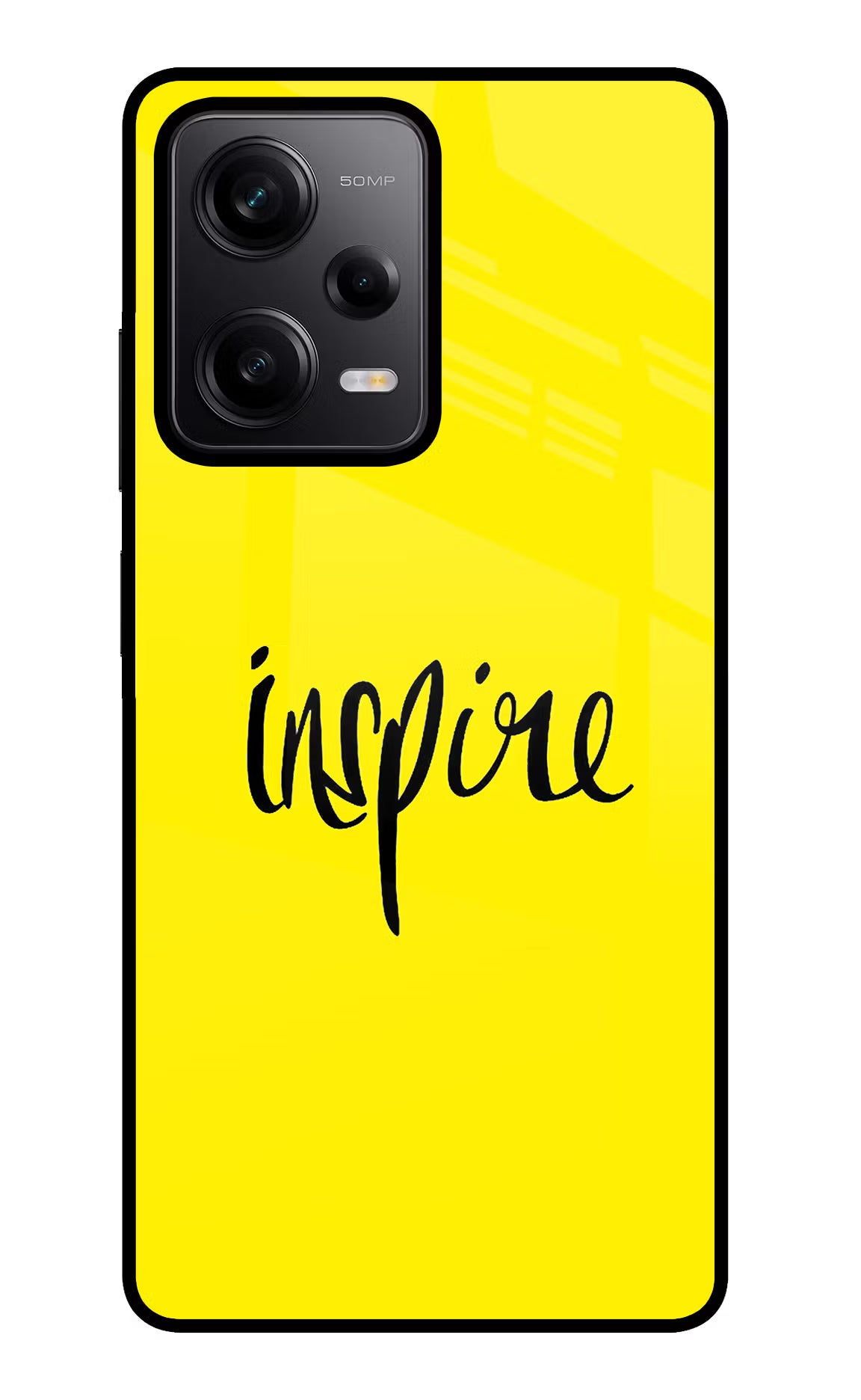 Inspire Poco X5 5G Glass Case Back Cover by Casekaro