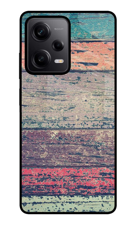 Colourful Wall Poco X5 5G Glass Case