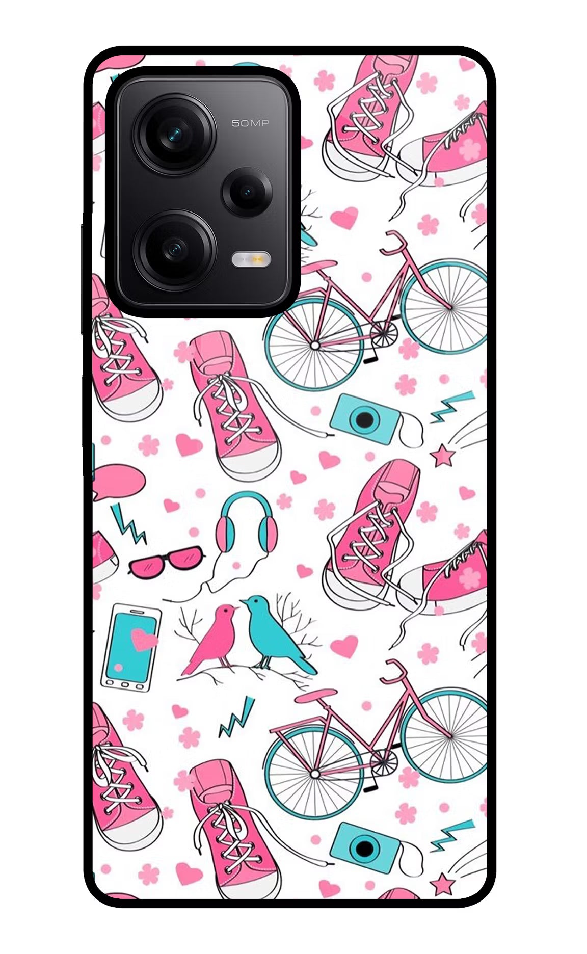 Artwork Poco X5 5G Glass Case