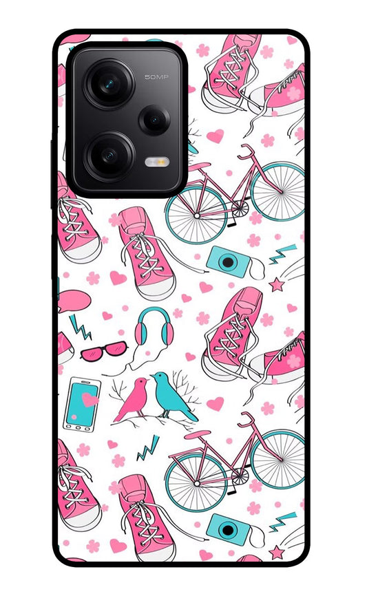 Artwork Poco X5 5G Glass Case