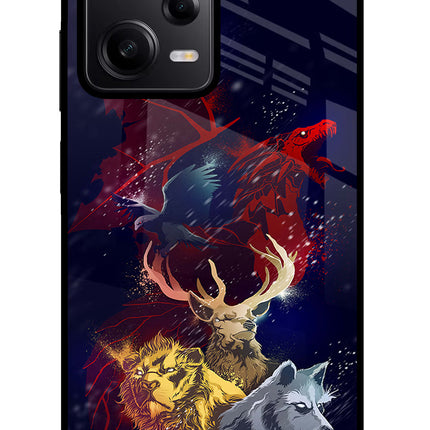 Game Of Thrones Poco X5 5G Glass Case