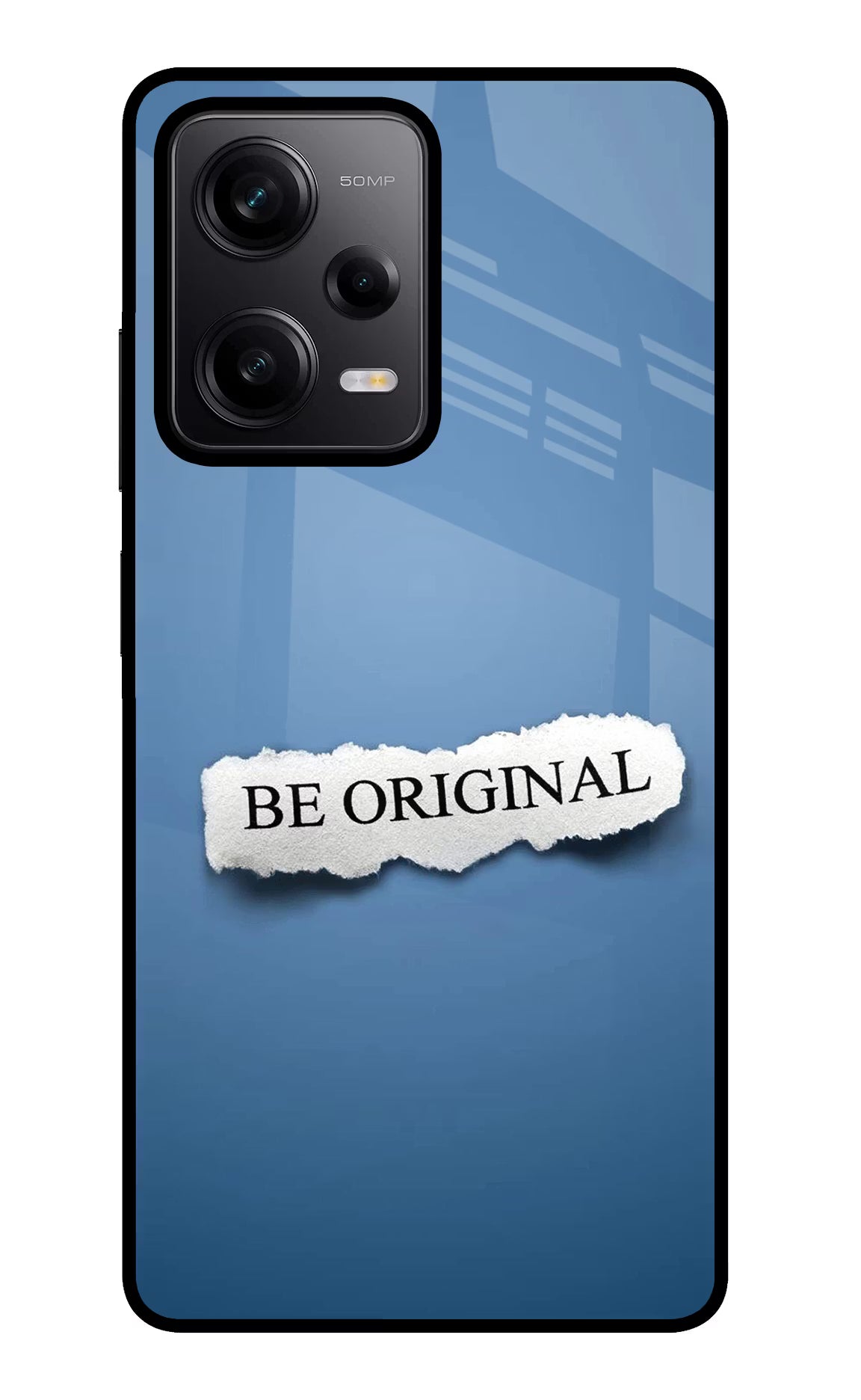 Be Original Poco X5 5G Glass Case Back Cover by Casekaro