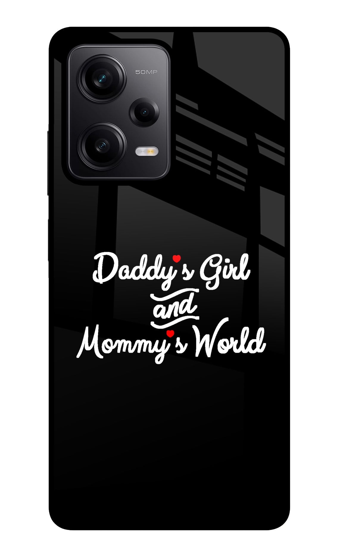 Daddy's Girl and Mommy's World Poco X5 5G Back Cover