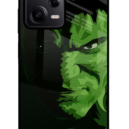 HULK Poco X5 5G Glass Case Back Cover by Casekaro