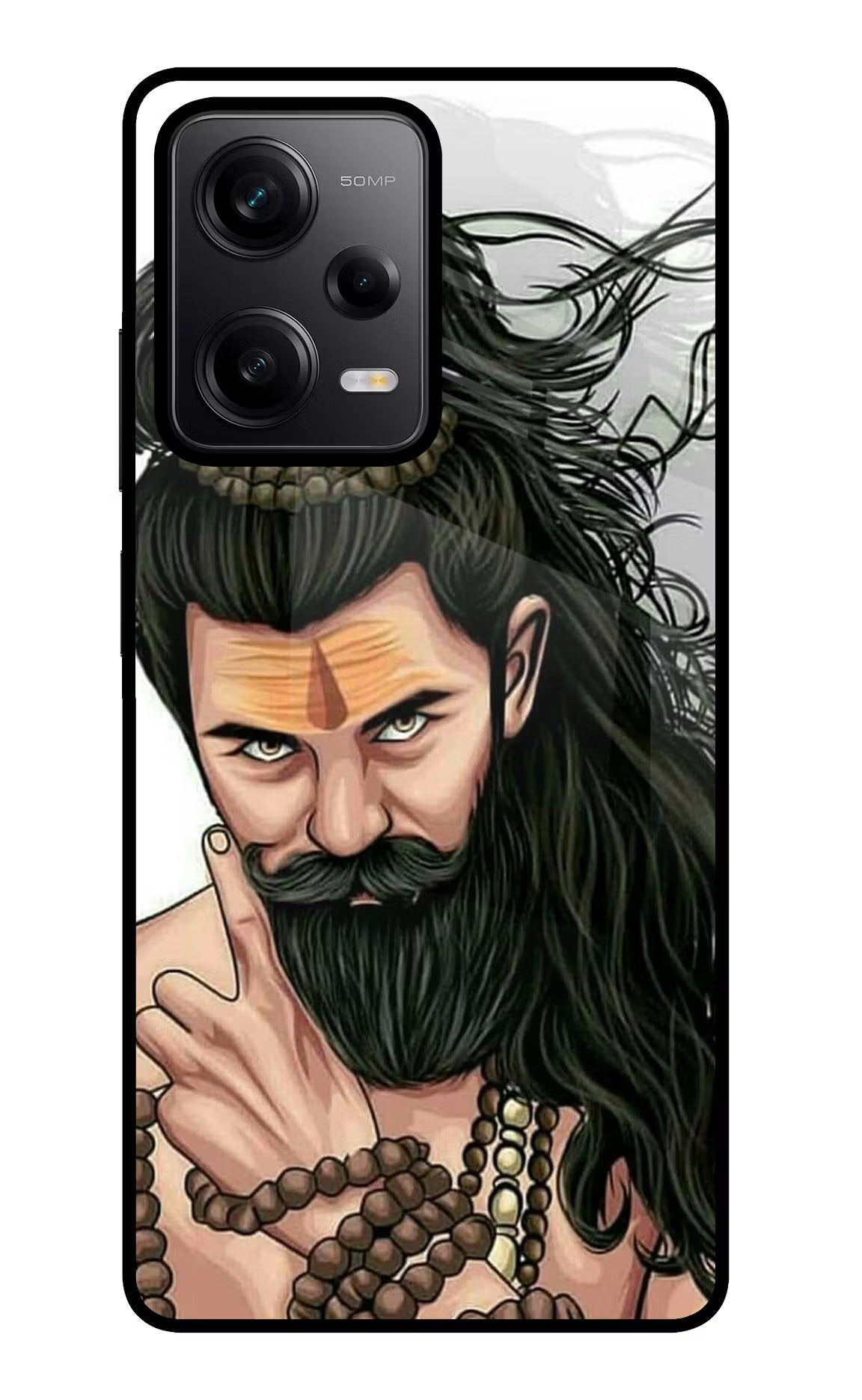 Mahadev Poco X5 5G Glass Case Back Cover by Casekaro