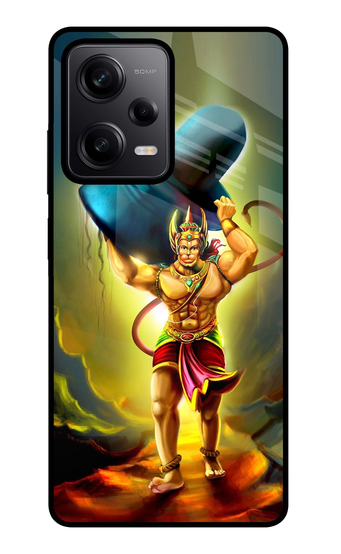 Lord Hanuman Poco X5 5G Back Cover