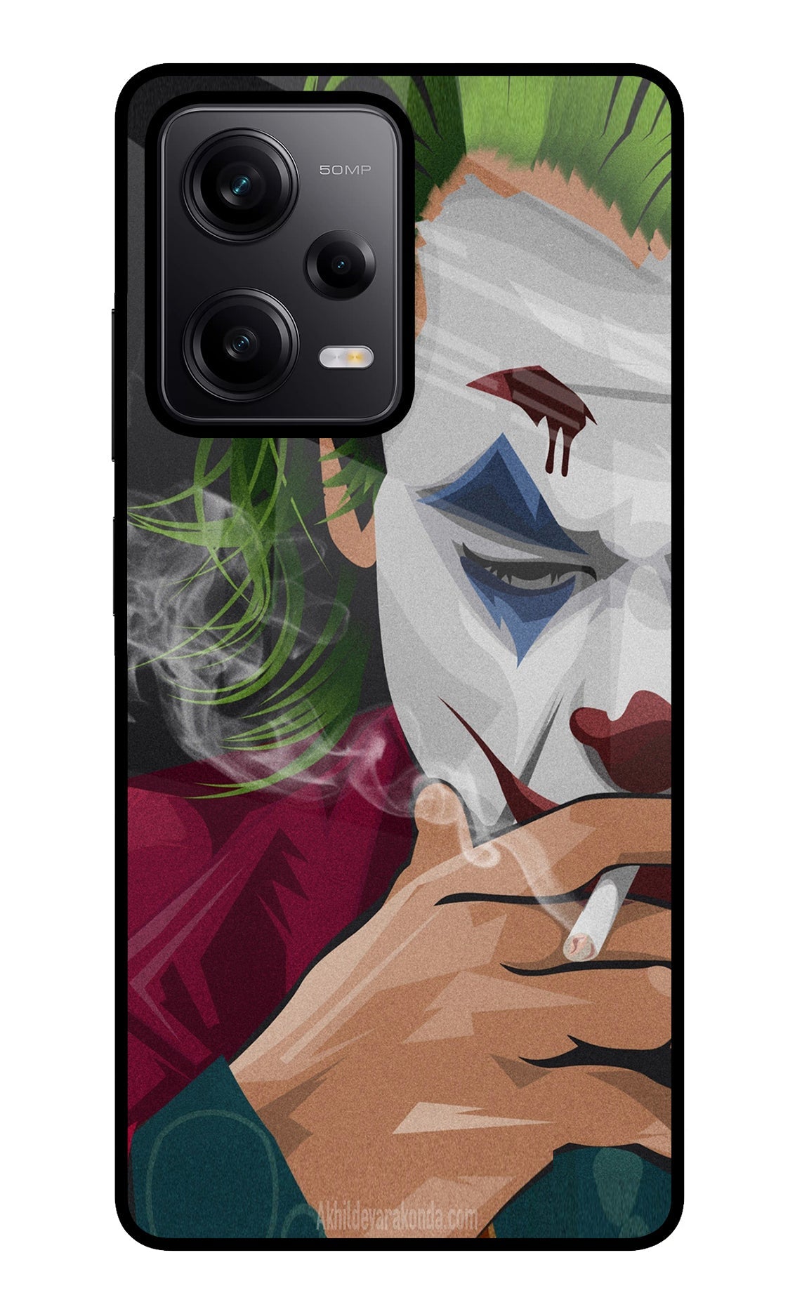 Joker Smoking Poco X5 5G Back Cover