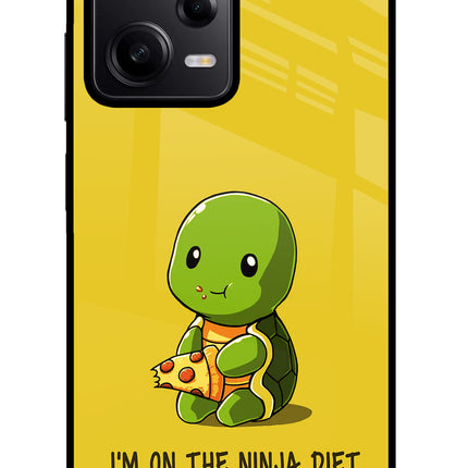 I'm on Ninja Diet Poco X5 5G Glass Case Back Cover by Casekaro