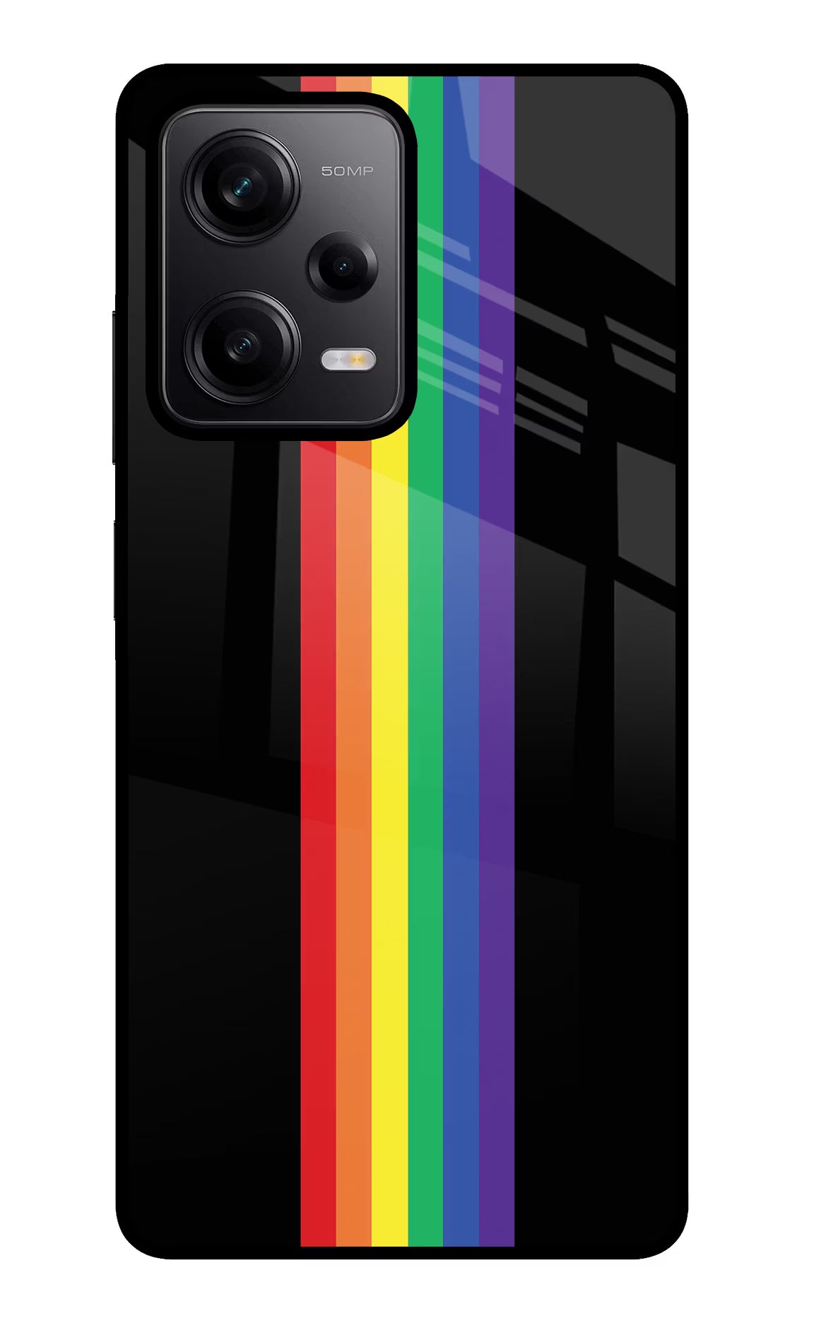 Pride Poco X5 5G Glass Case Back Cover by Casekaro