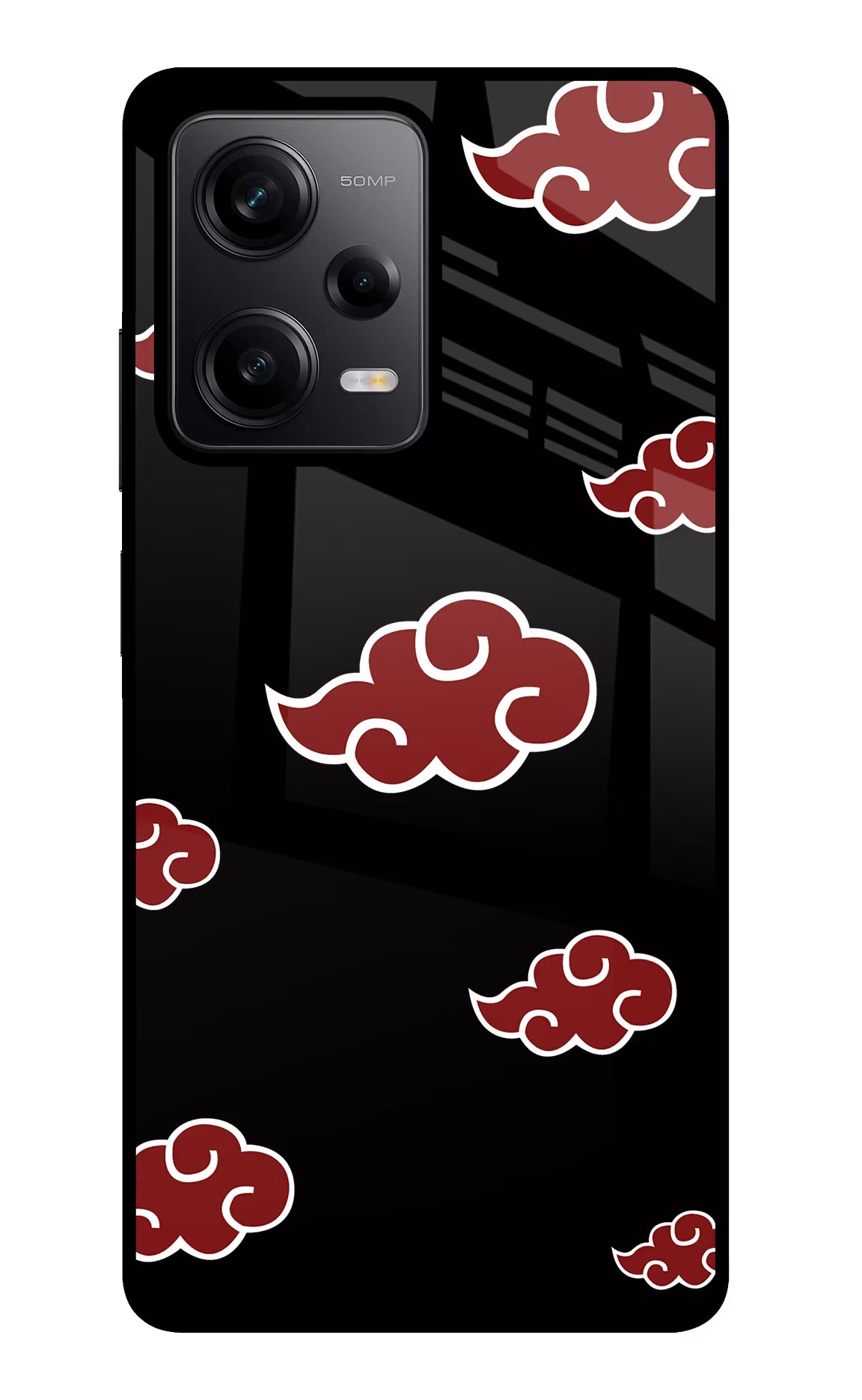 Akatsuki Poco X5 5G Glass Case Back Cover by Casekaro