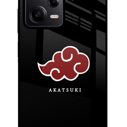 Akatsuki Poco X5 5G Glass Case Back Cover by Casekaro