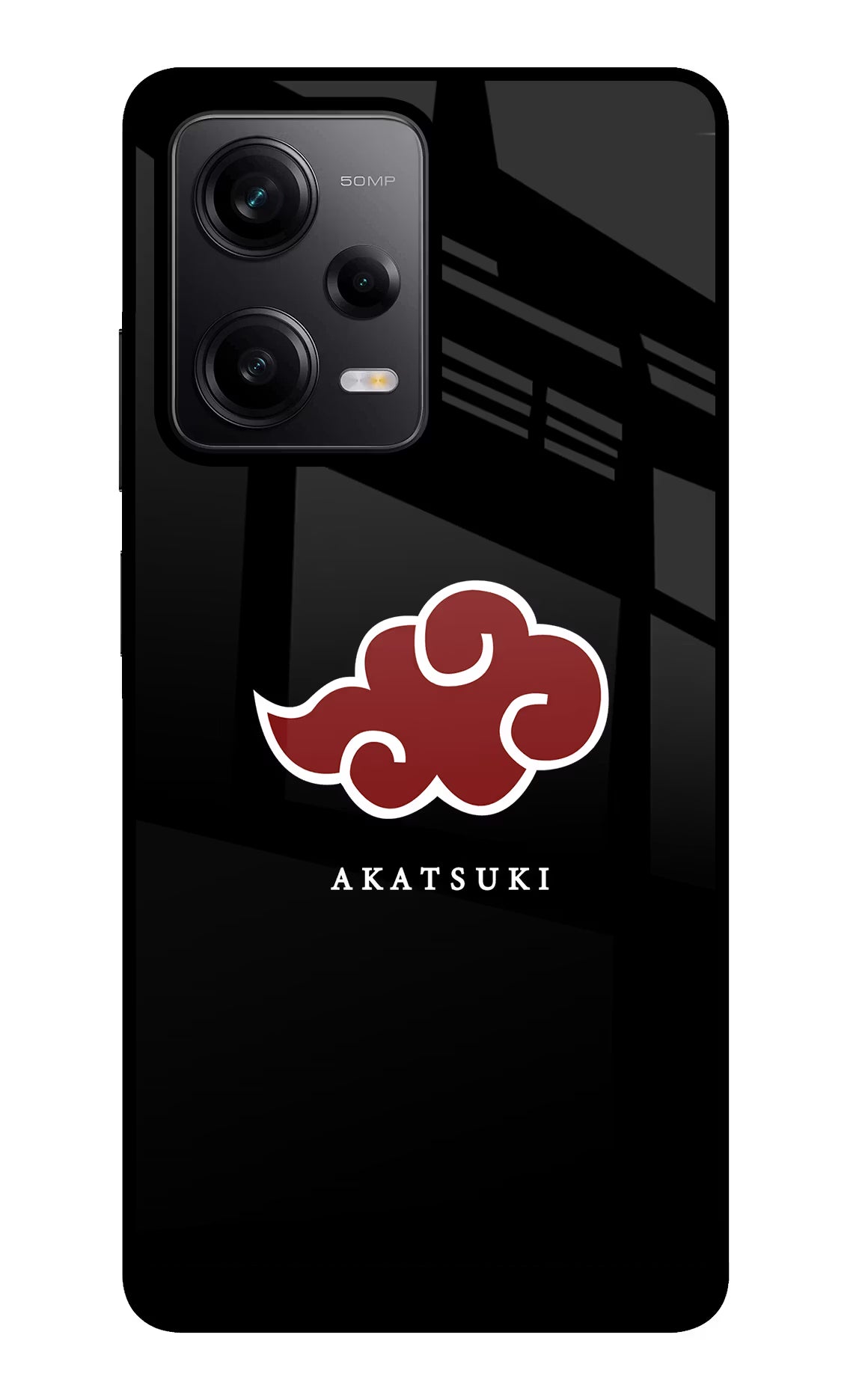 Akatsuki Poco X5 5G Glass Case Back Cover by Casekaro
