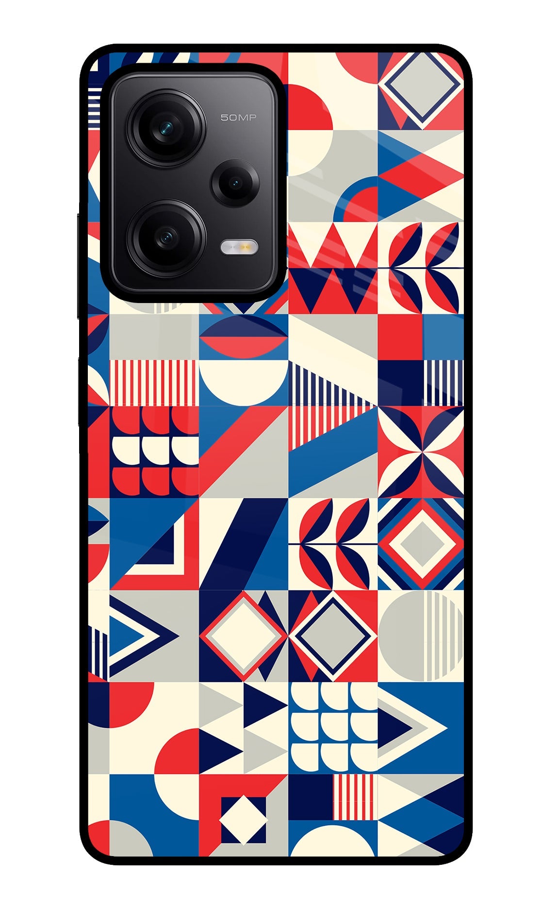 Colorful Pattern Poco X5 5G Back Cover