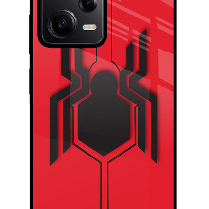 Spider Poco X5 5G Glass Case Back Cover by Casekaro