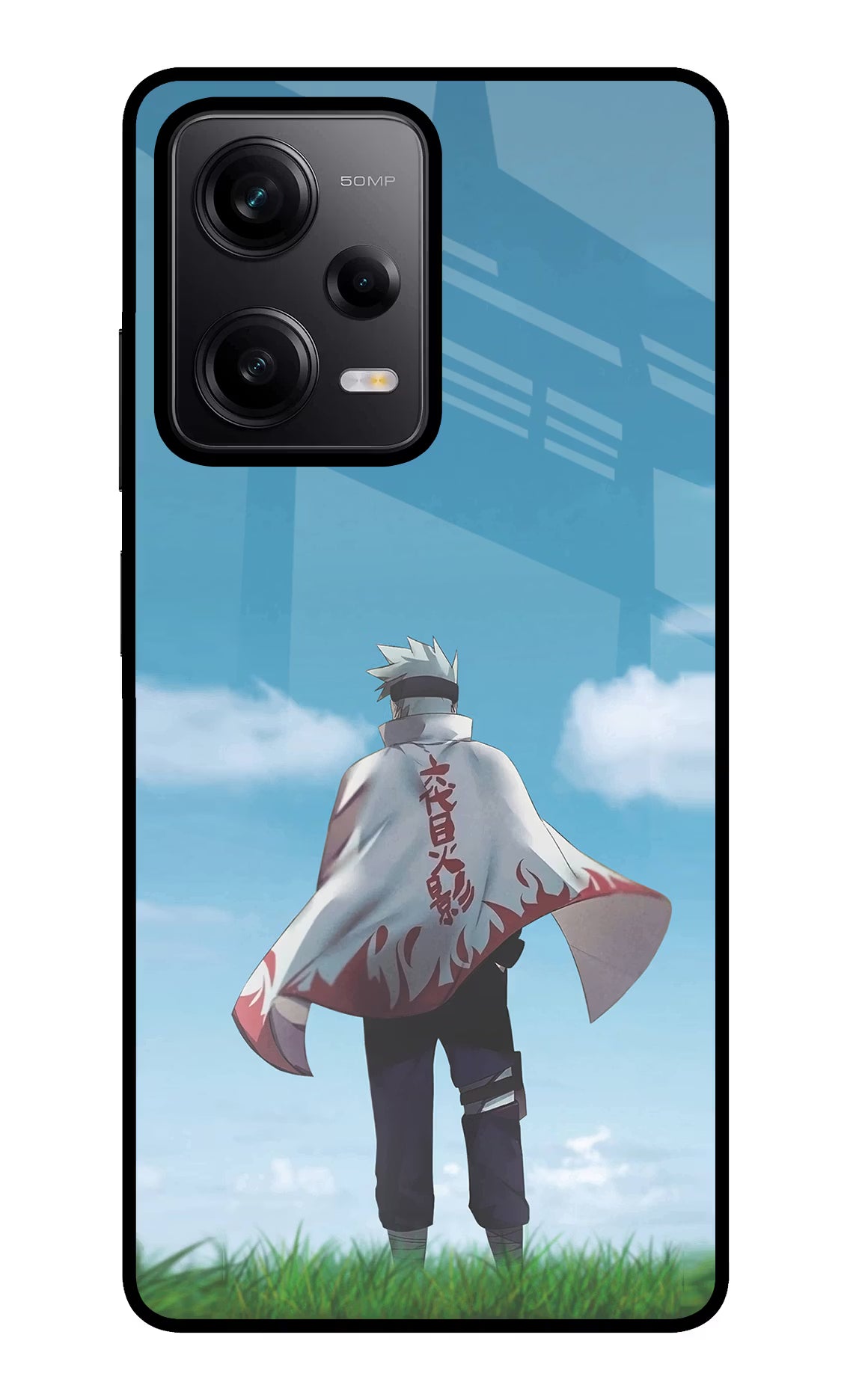 Kakashi Poco X5 5G Glass Case Back Cover by Casekaro