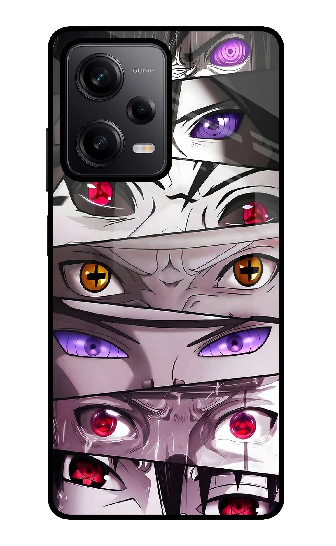 Naruto Anime Poco X5 5G Glass Case