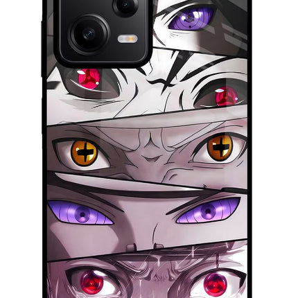 Naruto Anime Poco X5 5G Glass Case