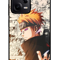 Pain Anime Poco X5 5G Glass Case