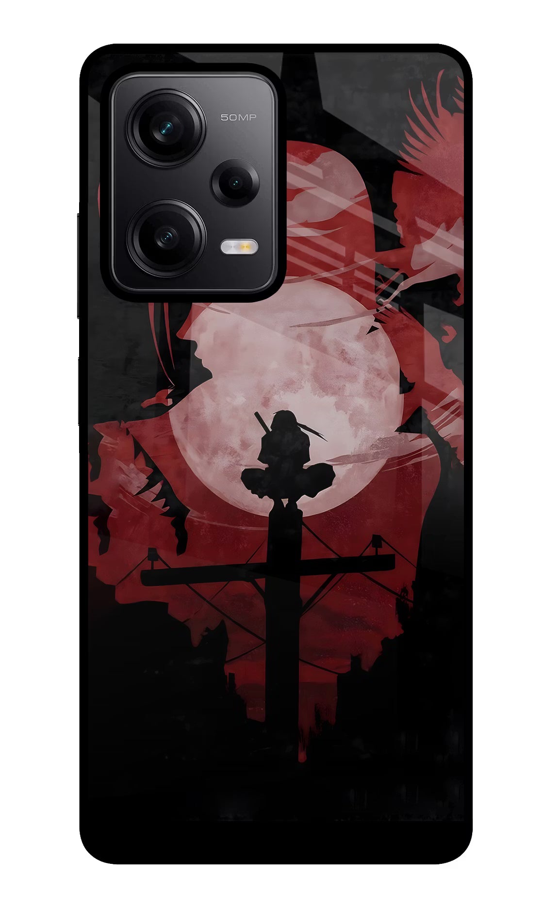Naruto Anime Poco X5 5G Glass Case Back Cover by Casekaro