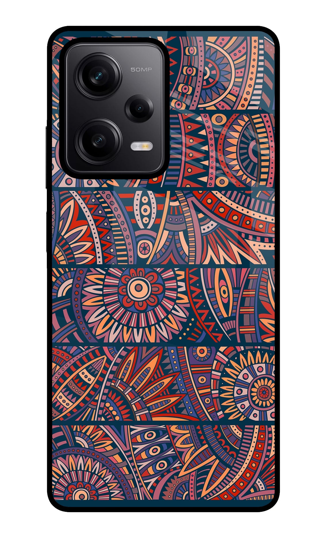 African Culture Design Poco X5 5G Back Cover