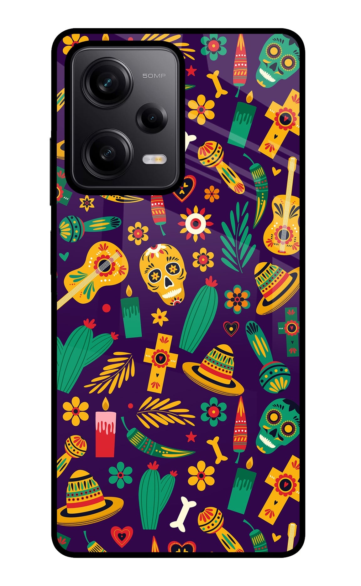 Mexican Artwork Poco X5 5G Back Cover