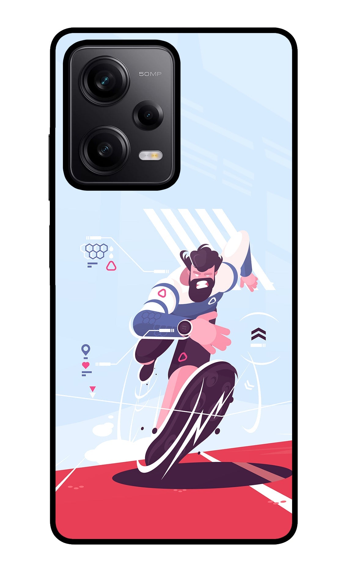 Run Pro Poco X5 5G Back Cover