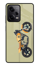 Vertical Speedster Poco X5 5G Glass Case