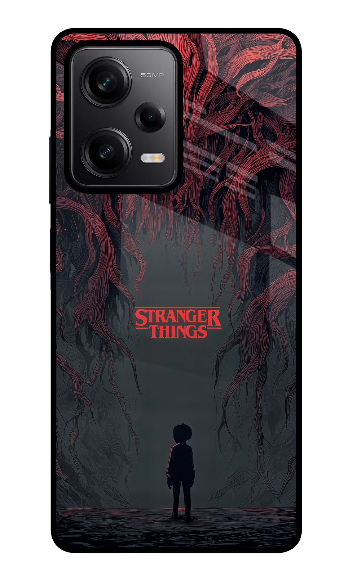 Ordinary Things Dark Side Poco X5 5G Glass Case Back Cover by Casekaro