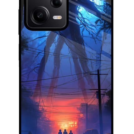 Ordinary Things Shadow Poco X5 5G Glass Case Back Cover by Casekaro