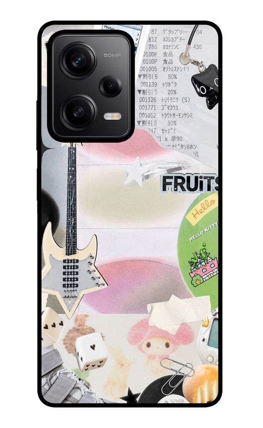 Softcore case Poco X5 5G Glass Case