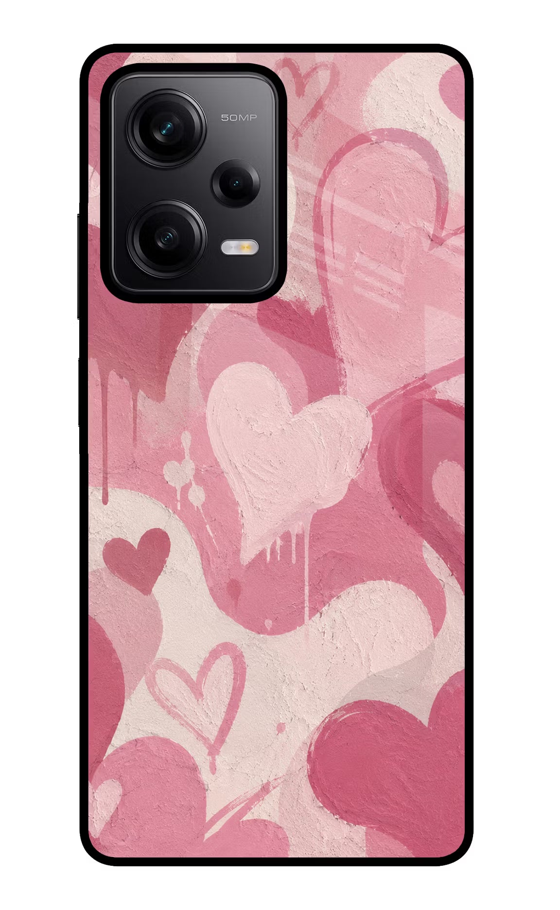 Hearty case Poco X5 5G Glass Case