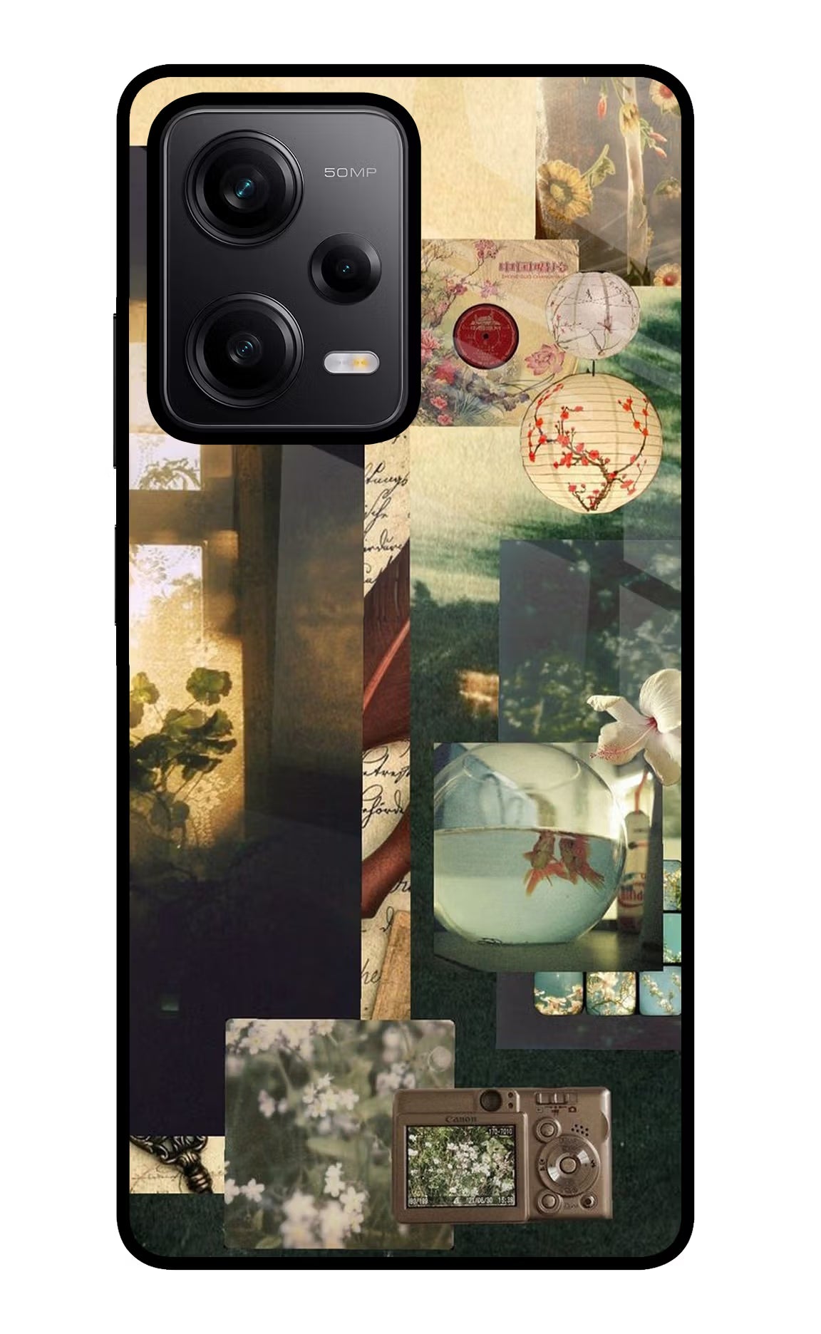 Summer Poco X5 5G Glass Case