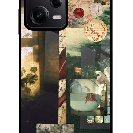 Summer Poco X5 5G Glass Case Back Cover by Casekaro