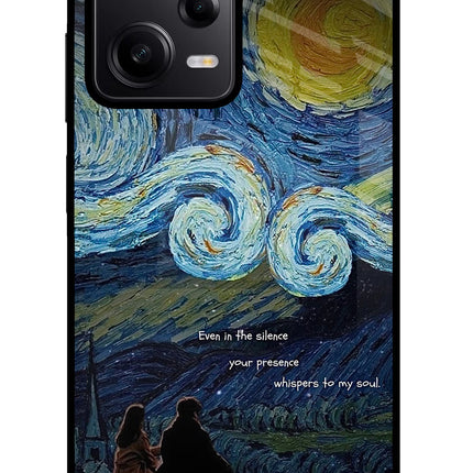 Softcore Poco X5 5G Glass Case Back Cover by Casekaro