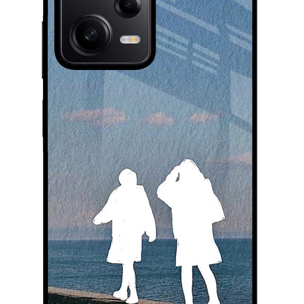 Coastal Dream Poco X5 5G Glass Case Back Cover by Casekaro
