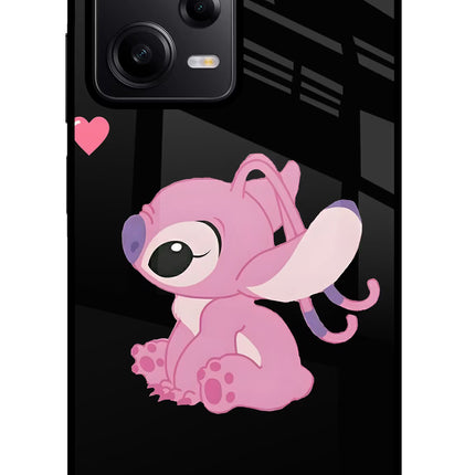 Angel Crush Poco X5 5G Glass Case Back Cover by Casekaro