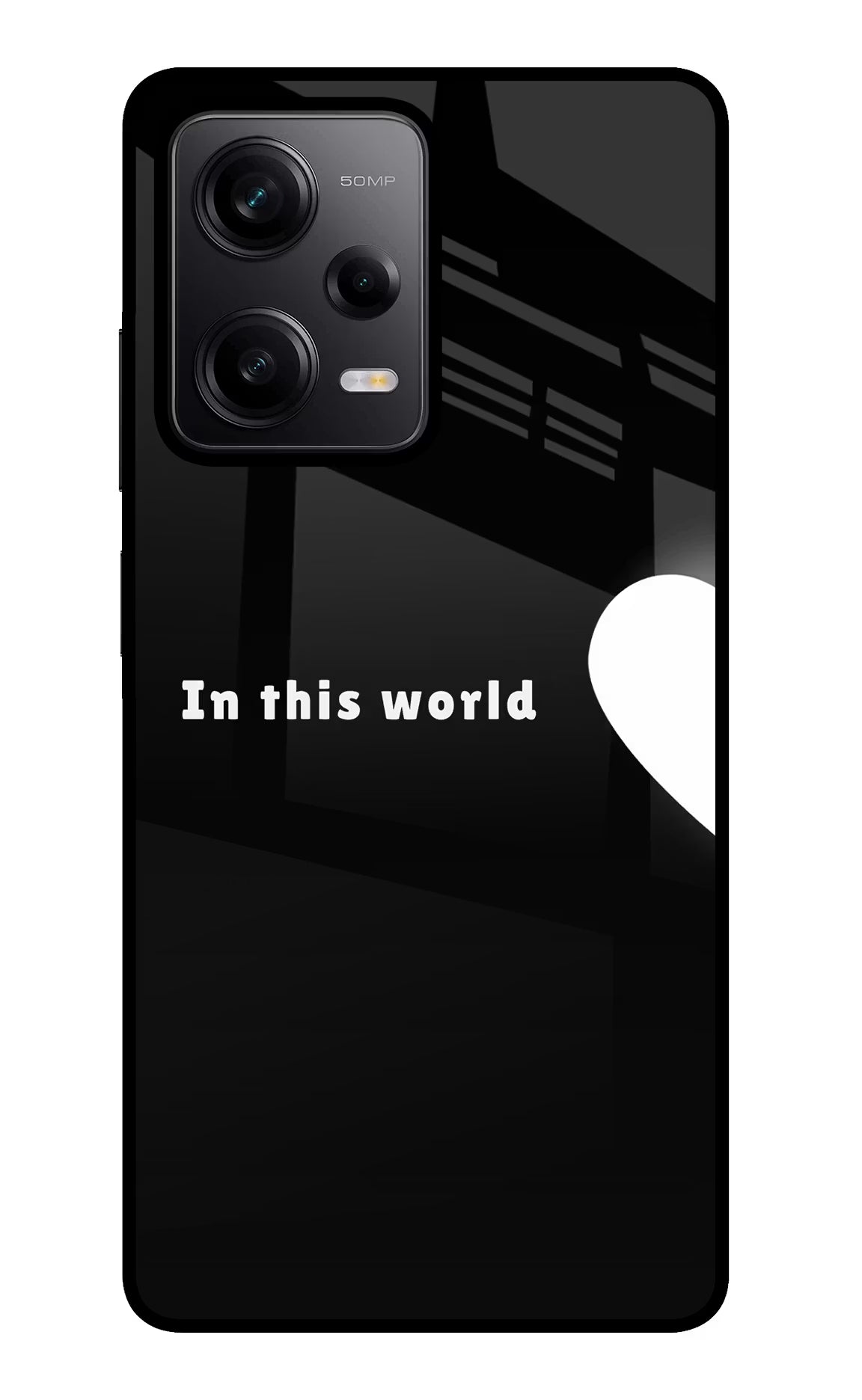 This World Poco X5 5G Glass Case