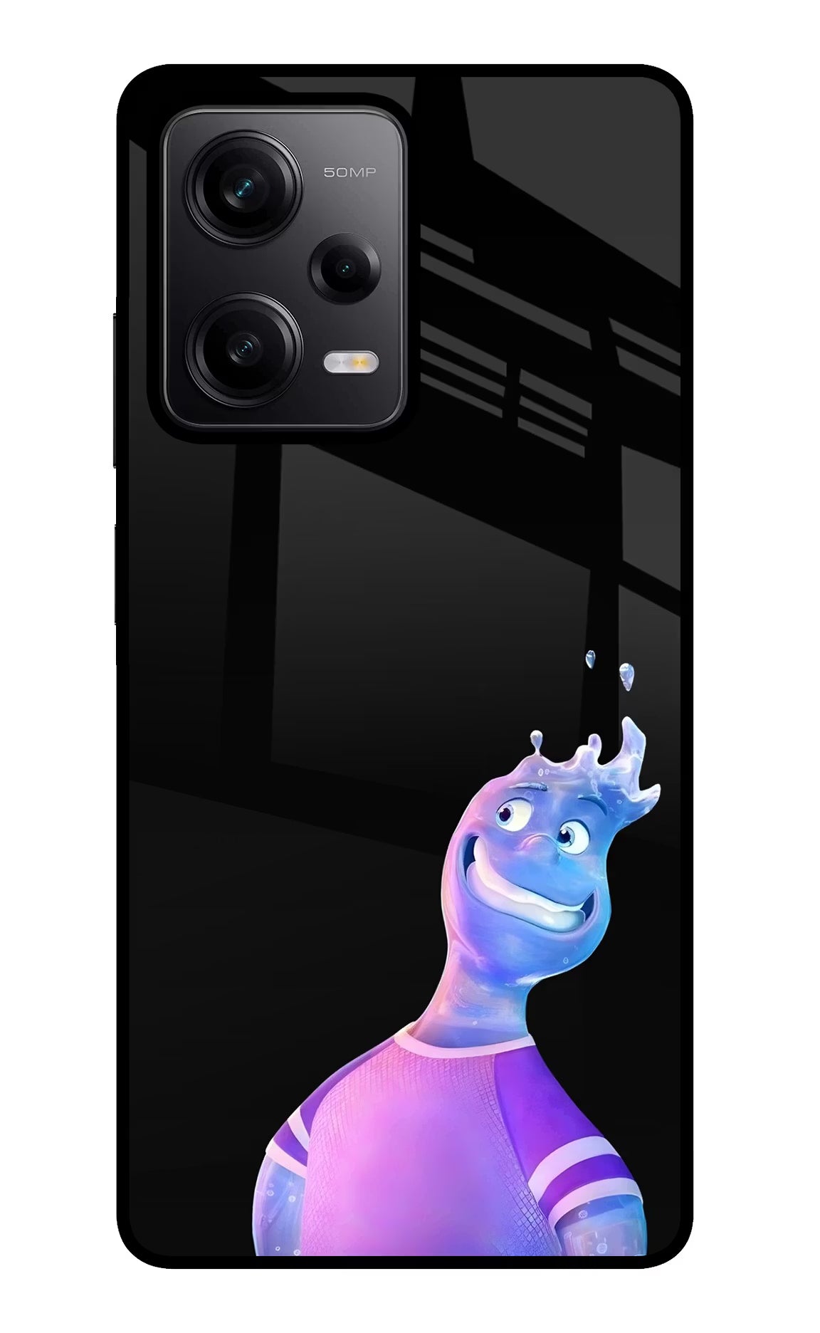 Wade Wave Poco X5 5G Glass Case