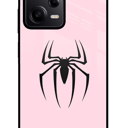 Peter Symbol Poco X5 5G Glass Case Back Cover by Casekaro