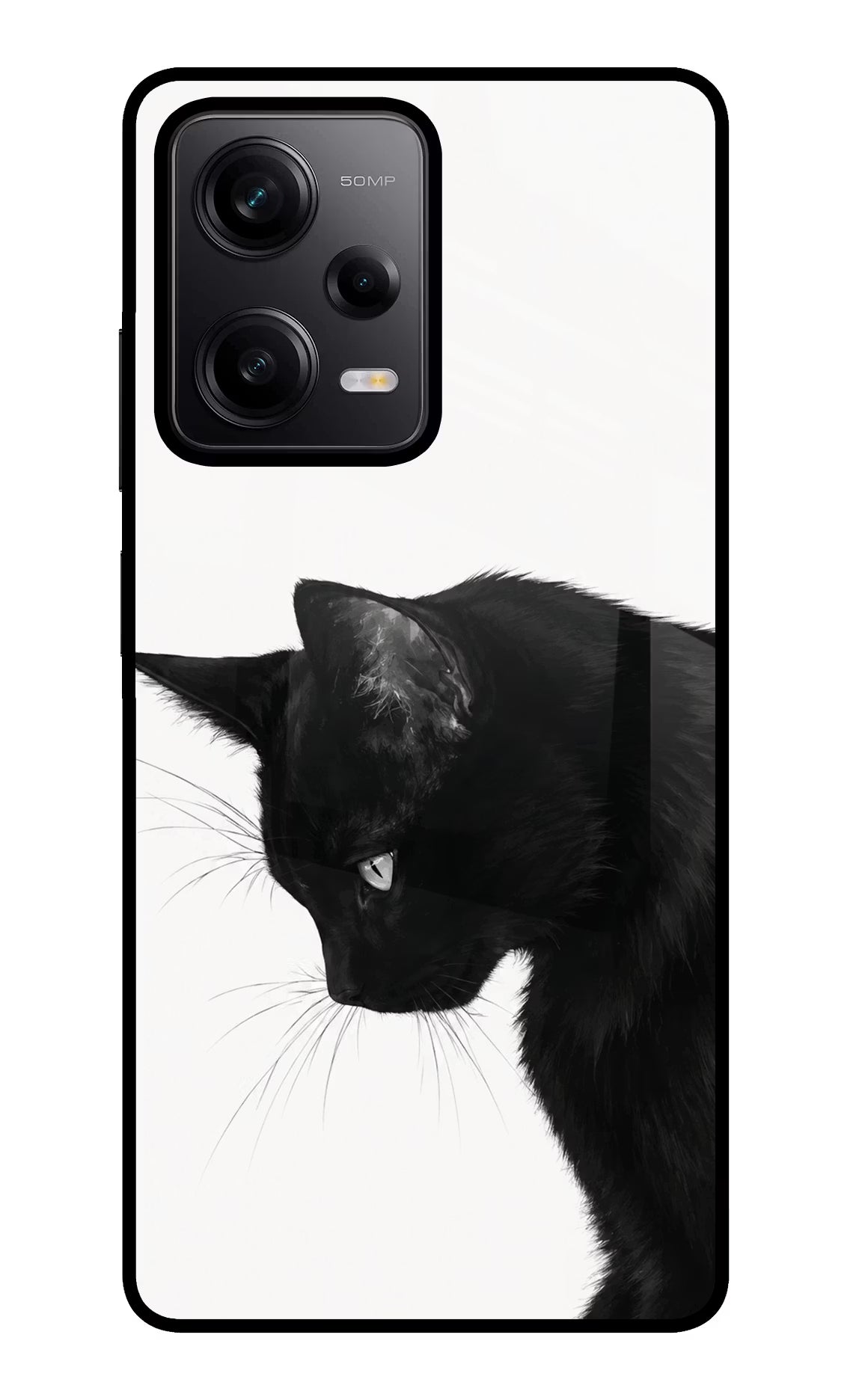 Shadow Gaze Poco X5 5G Glass Case