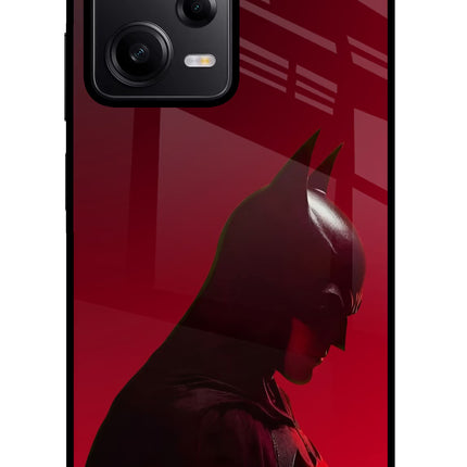 Dark Knight Poco X5 5G Glass Case Back Cover by Casekaro