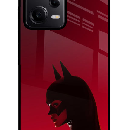 Night Thief Poco X5 5G Glass Case Back Cover by Casekaro