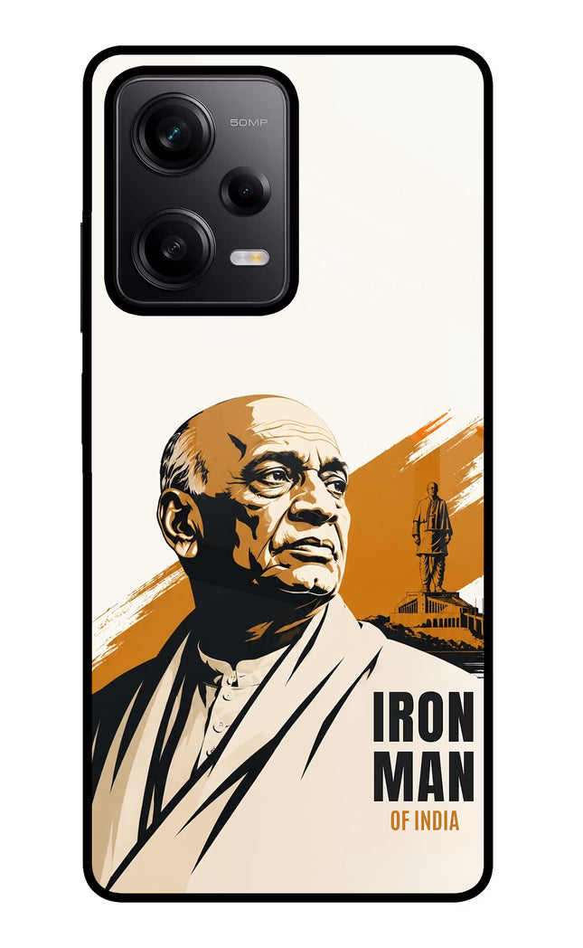 Chandrashekhar Azad Fearless Poco X5 5G Glass Case
