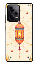 Golden Lantern Poco X5 5G Glass Case