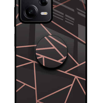 Geometric Pattern Poco X5 5G Pop Case by Casekaro