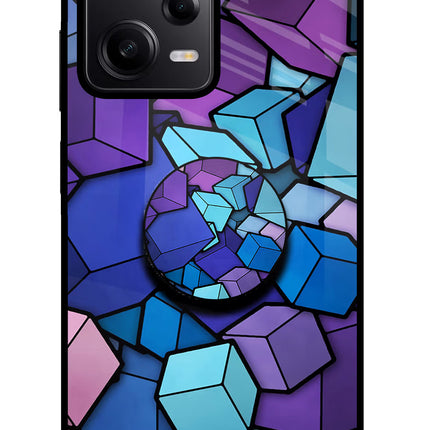 Cubic Abstract Poco X5 5G Pop Case by Casekaro