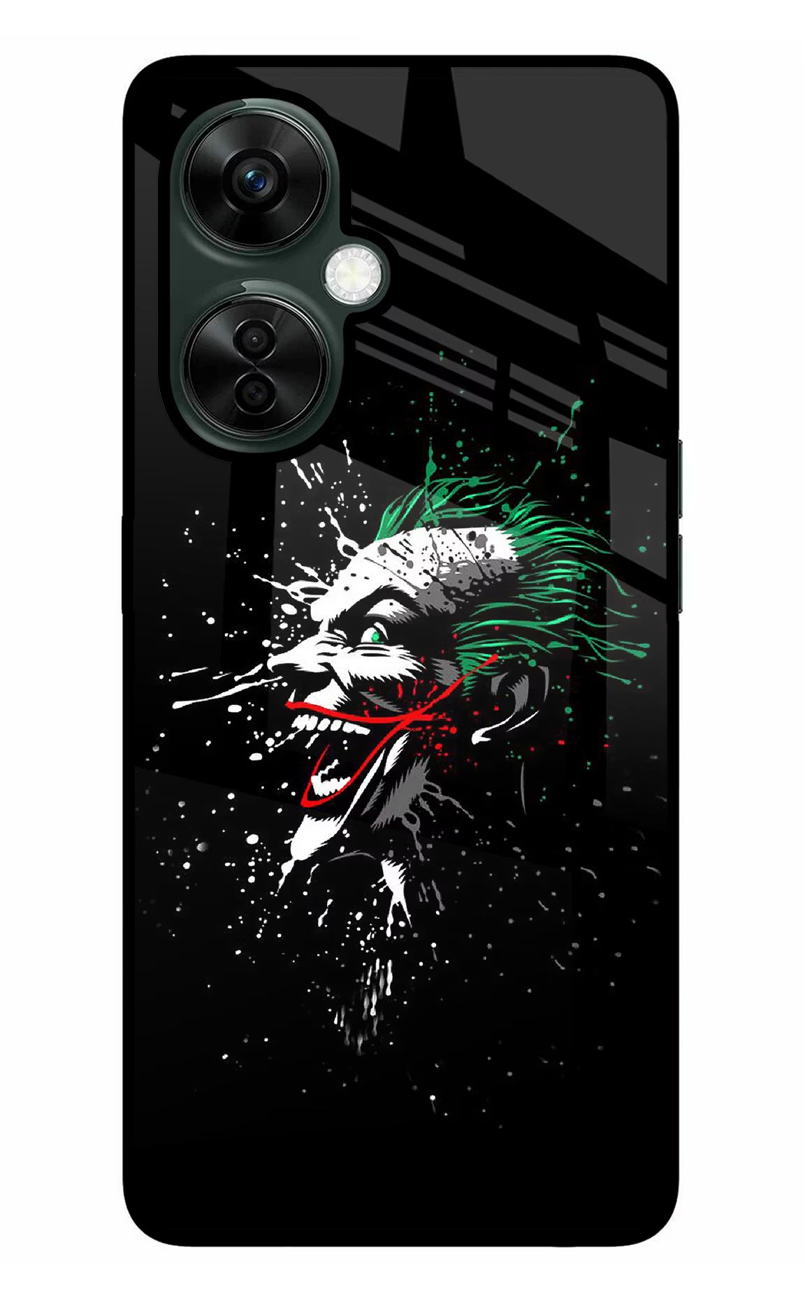 Joker OnePlus Nord CE 3 Lite 5G Glass Case Back Cover by Casekaro