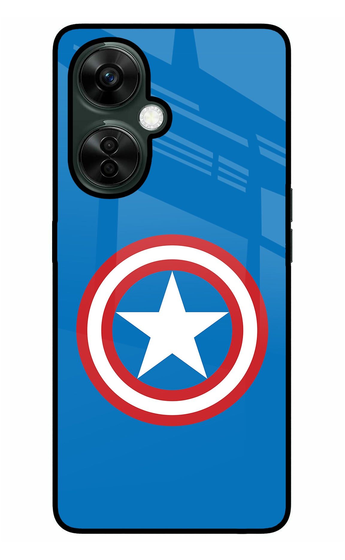 Captain America Logo OnePlus Nord CE 3 Lite 5G Back Cover